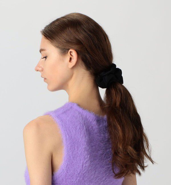 TOMORROWLAND GOODS「ALEXANDRE DE PARIS サテンシュシュ」|ヘアゴム・シュシュ|