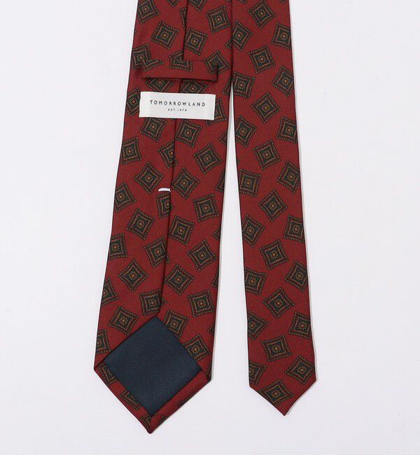 TOMORROWLAND GOODS「TOMORROWLAND シルクプリント 小紋柄ネクタイ」|ネクタイ・蝶ネクタイ|