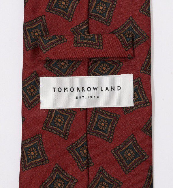 TOMORROWLAND GOODS「TOMORROWLAND シルクプリント 小紋柄ネクタイ」|ネクタイ・蝶ネクタイ|