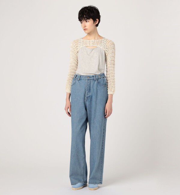 TOMORROWLAND GOODS「MAYDI LUZ バンブー スリーブニット」|ニット・セーター|