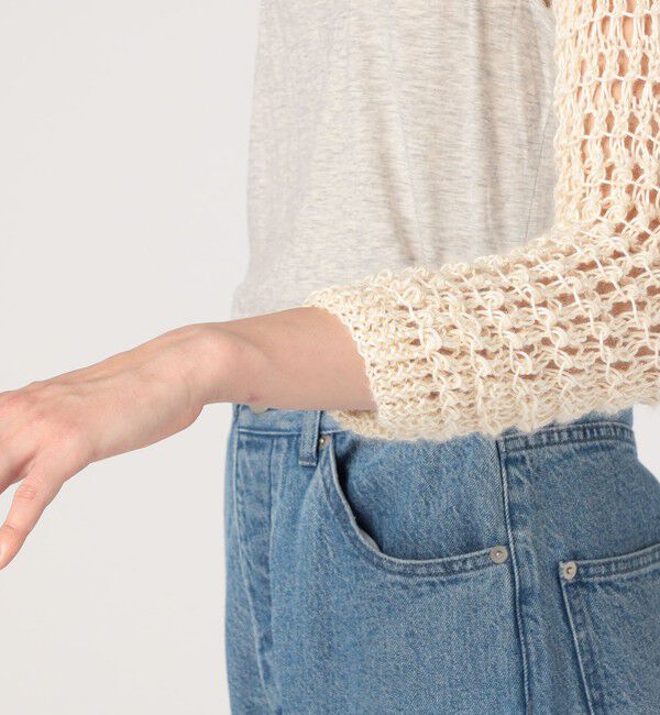 TOMORROWLAND GOODS「MAYDI LUZ バンブー スリーブニット」|ニット・セーター|