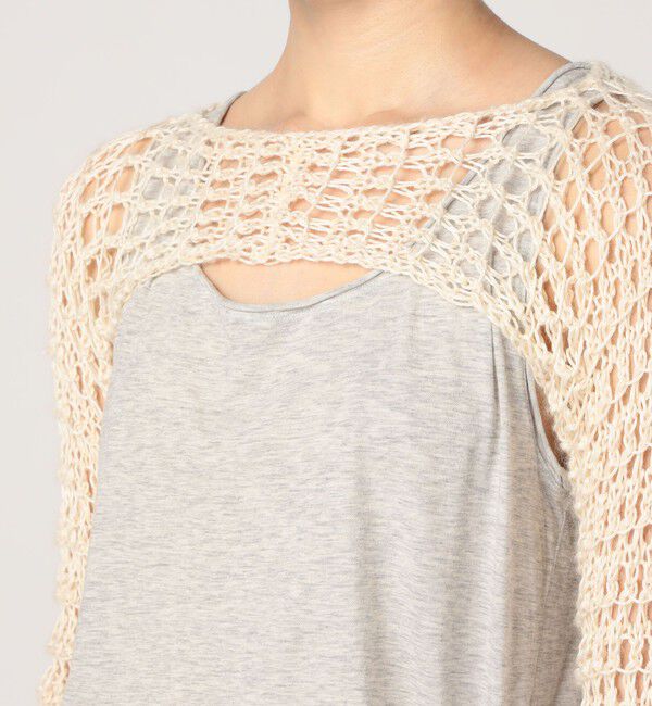 TOMORROWLAND GOODS「MAYDI LUZ バンブー スリーブニット」|ニット・セーター|