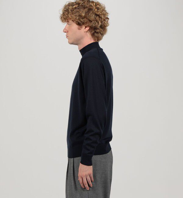TOMORROWLAND BUYING WEAR「JOHN SMEDLEY KILDAY メリノウール モックネックプルオーバーニット」|ニット・セーター|
