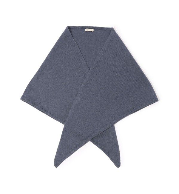 TOMORROWLAND GOODS「TOMORROWLAND トライアングル ストール」|ストール|63 ブルーグレー