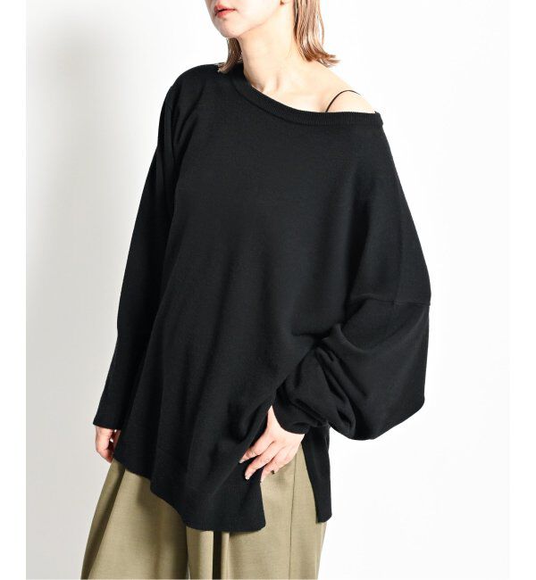  「《追加》OFF-SHOULDER STRETCH SWEATER 2：ニット」|ニット・セーター|