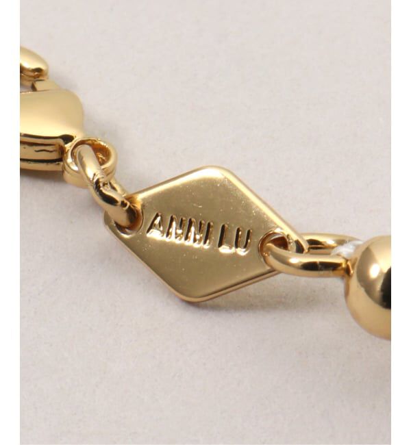  「ANNI LU SEASIDE CARMEL CREAM ネックレス」|ネックレス|