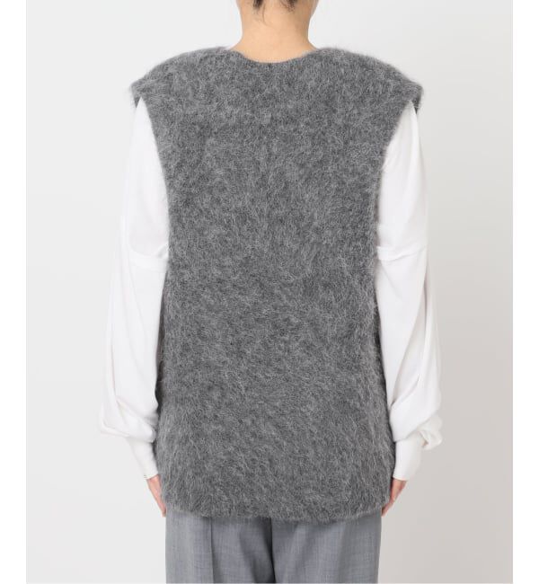  「&ldquo;O&rdquo; SHAGGY KNIT：ベスト」|ニット・セーター|