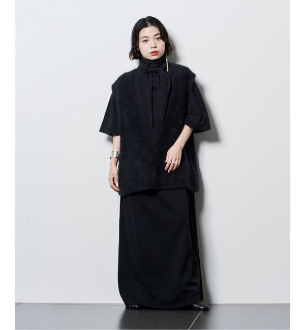  「&ldquo;O&rdquo; SHAGGY KNIT：ベスト」|ニット・セーター|