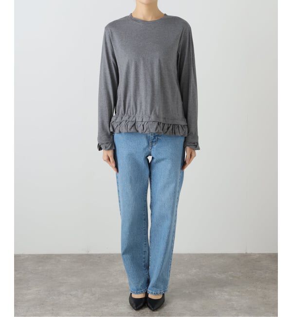  「PILLINGS CUT-AND-SEW AND FRILL 4210900059：カットソー」|Tシャツ・カットソー|