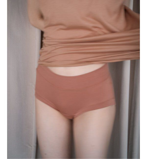 EMILYWEEK「【FLOW】リヨセルショーツ」|インナー|キャメル