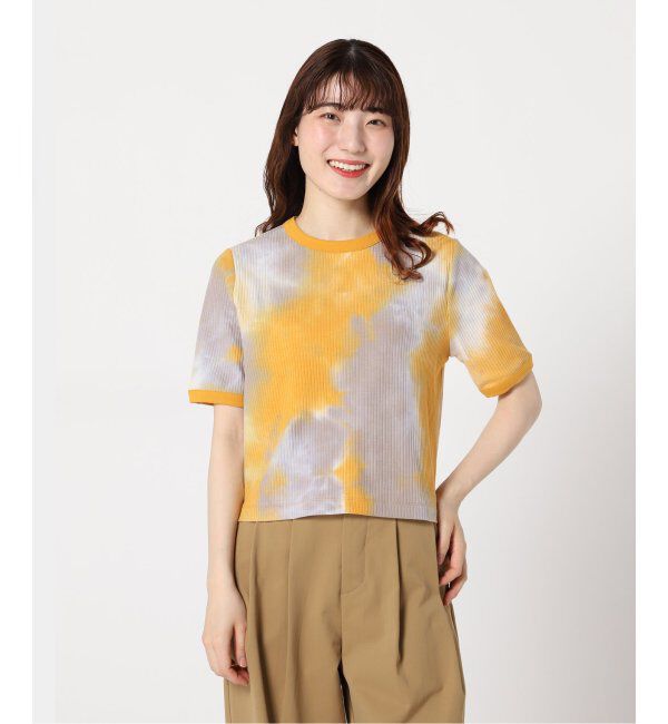 JOINT WORKS「【COMMRE/コムル】アソート柄コンパクトTシャツ」|Tシャツ・カットソー|イエロー