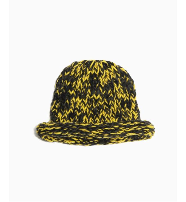 JOINT WORKS「Indietro Association / インディエトロ・アソシエーション Roll Knit Cap」|ニット帽|イエロー