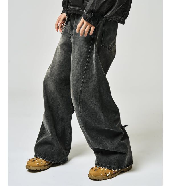 JOINT WORKS「J 3D ツイストバギーパンツ」|デニム|