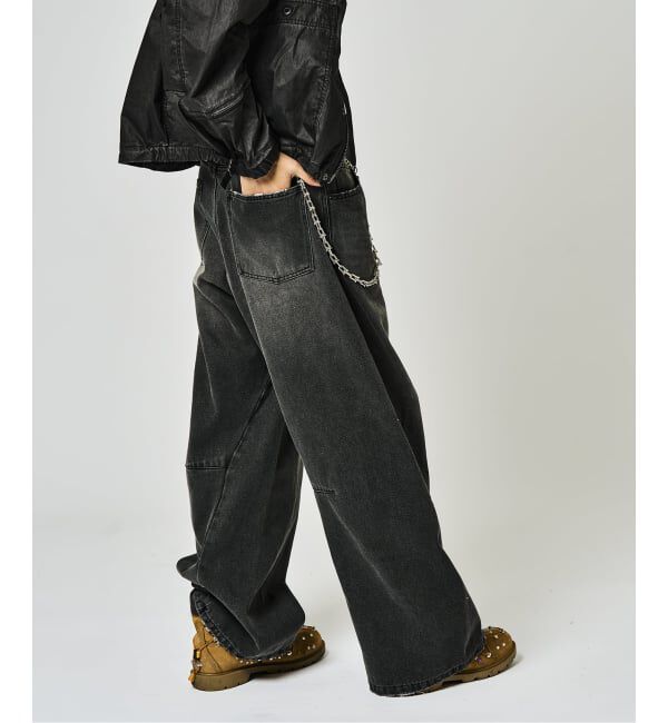 JOINT WORKS「J 3D ツイストバギーパンツ」|デニム|