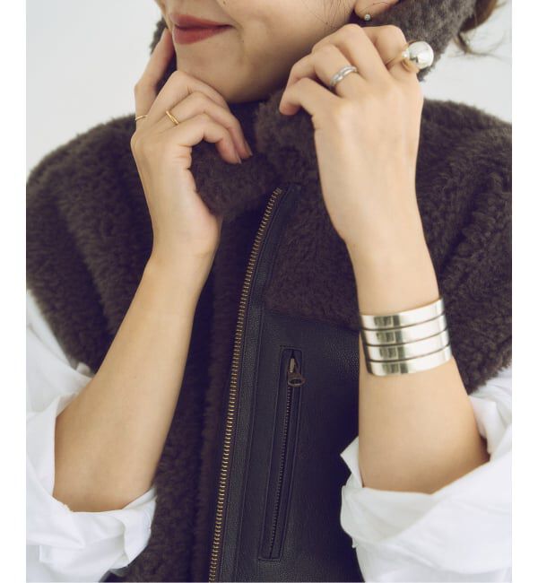 Plage「lesTendre boa ベスト」|ダウンベスト・ベスト|