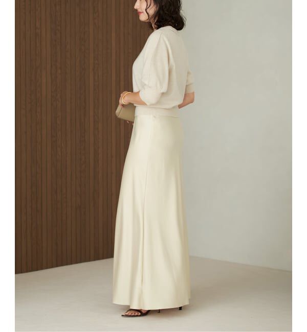 Plage「R&rsquo;IAM ハーフスリーブパフニット」|ニット・セーター|