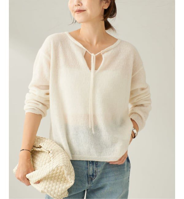 Plage「アルパカMix STRING ニット」|ニット・セーター|