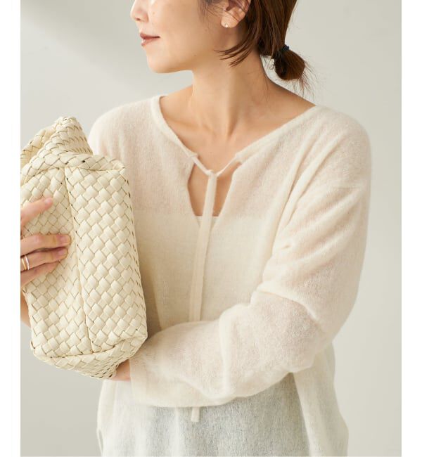 Plage「アルパカMix STRING ニット」|ニット・セーター|