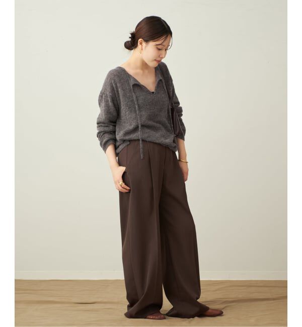 Plage「アルパカMix STRING ニット」|ニット・セーター|