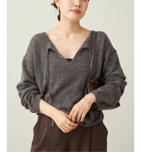 Plage「アルパカMix STRING ニット」|ニット・セーター|