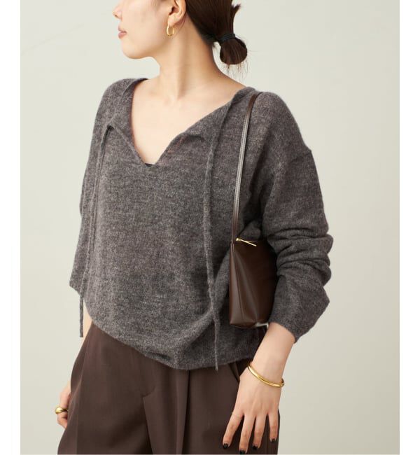 Plage「アルパカMix STRING ニット」|ニット・セーター|