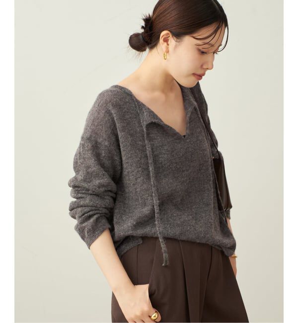 Plage「アルパカMix STRING ニット」|ニット・セーター|