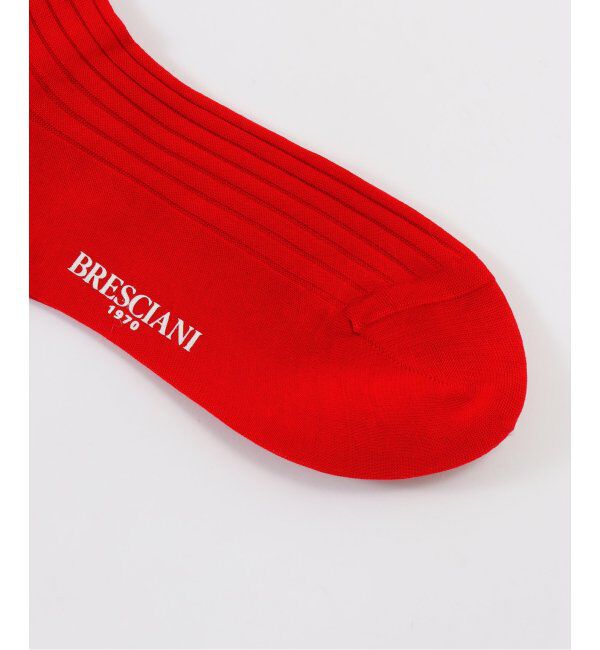 VERMEIL par iena「BRESCIANI ブレッシアーニ 別注リブソックス WD009UN0001」|ソックス|