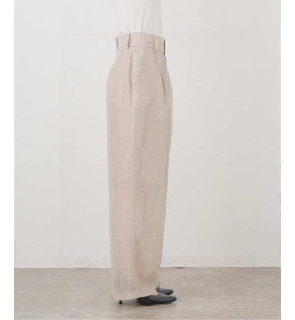 IENA LA BOUCLE「DELIY/デリー linen leno weave パンツ DLY-076166」|その他|
