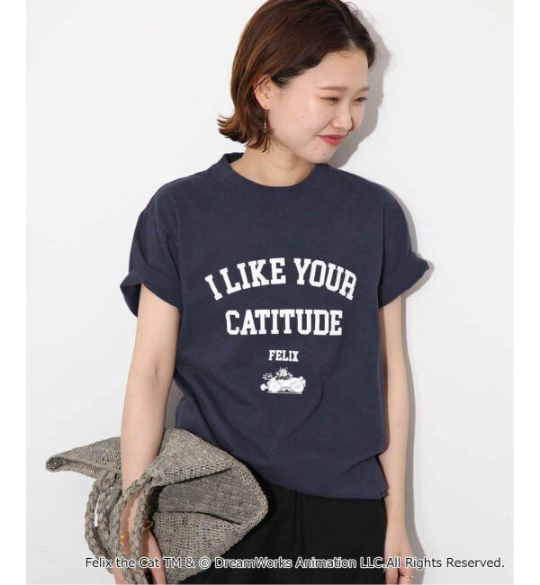 SLOBE IENA「《WEB限定/追加2》BALMYDAYS / バルミーデイズ SLOBE別注 FELIX TEE」|Tシャツ・カットソー|