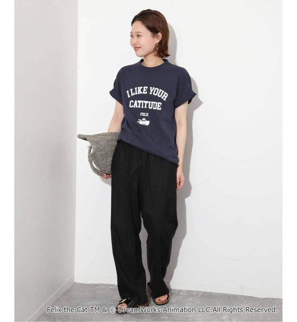 SLOBE IENA「《WEB限定/追加2》BALMYDAYS / バルミーデイズ SLOBE別注 FELIX TEE」|Tシャツ・カットソー|