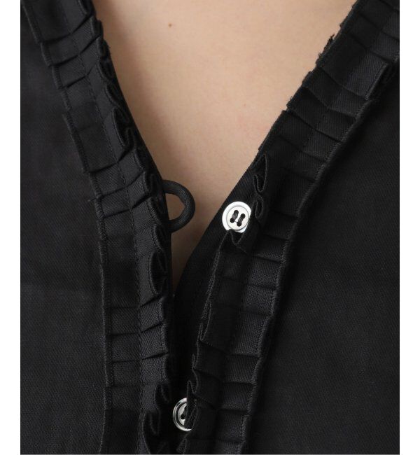 IENA「《追加》タックフリルブラウス」|シャツ・ブラウス|