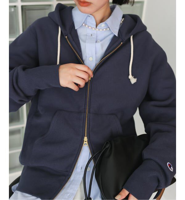 SLOBE IENA「《追加》Champion/チャンピオン SLOBE別注 ダブルジップパーカー」|パーカー|