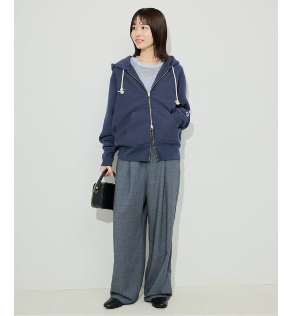 SLOBE IENA「《追加》Champion/チャンピオン SLOBE別注 ダブルジップパーカー」|パーカー|