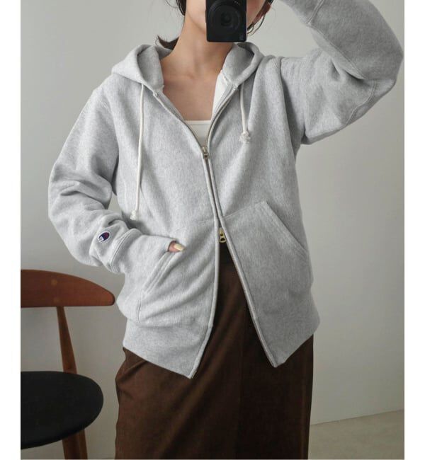 SLOBE IENA「《追加》Champion/チャンピオン SLOBE別注 ダブルジップパーカー」|パーカー|