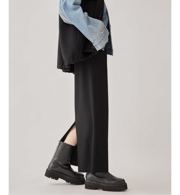 VERMEIL par iena「テレコジャージータイトロングスカート」|スカート|