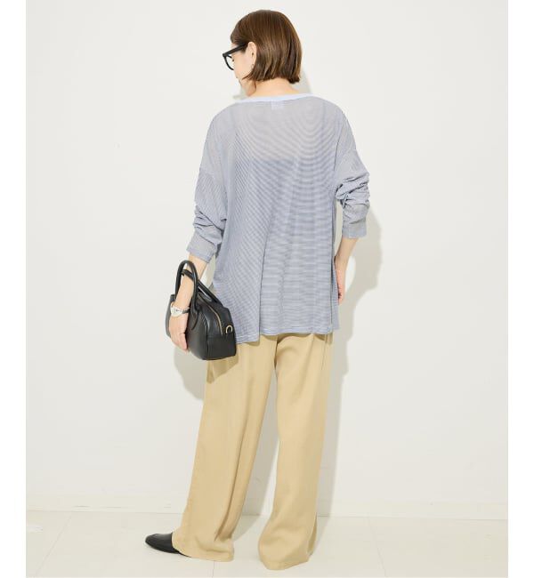 SLOBE IENA「《追加》miller/ミラー SLOBE別注 シアードルマンロンTEE」|Tシャツ・カットソー|