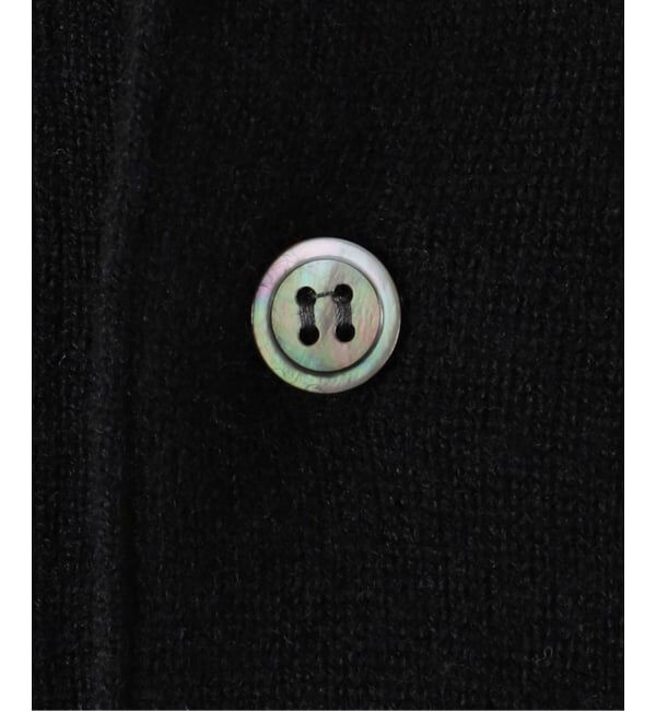 IENA「BLACK ポロカラーニット」|ニット・セーター|