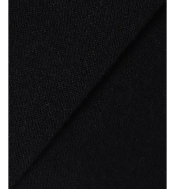 IENA「BLACK ポロカラーニット」|ニット・セーター|