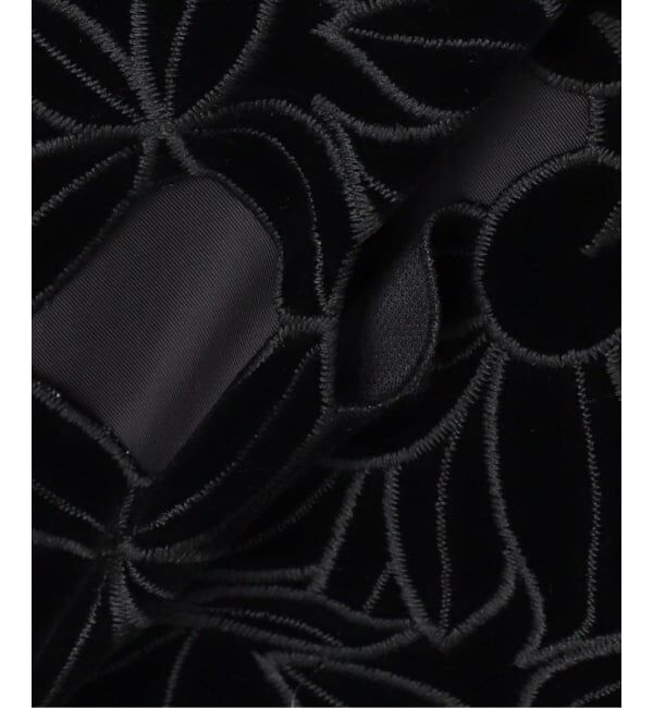 IENA LA BOUCLE「IENA LA BOUCLE カットワークベロアスカート」|スカート|