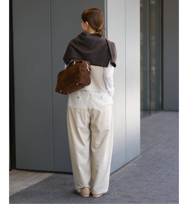 IENA「レースヘムキャミソール」|シャツ・ブラウス|