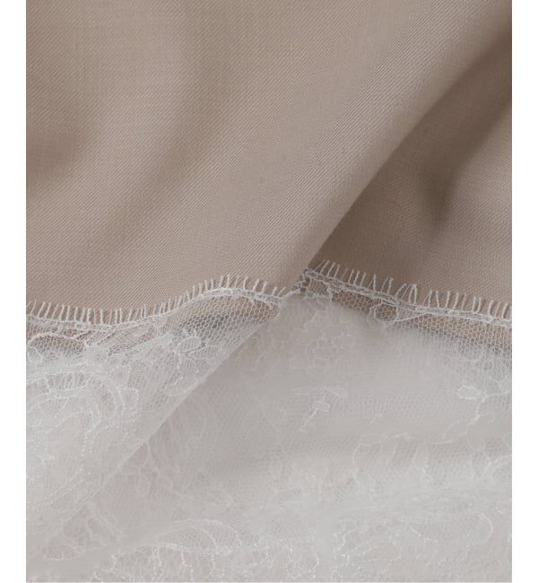 IENA「レースヘムキャミソール」|シャツ・ブラウス|