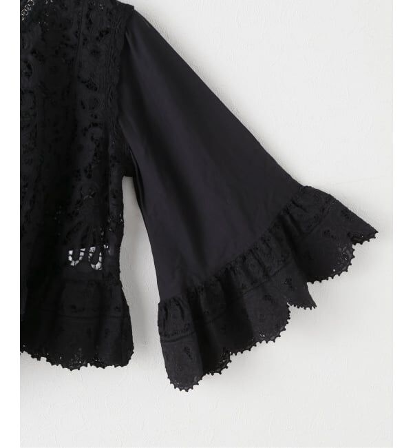 IENA LA BOUCLE「SEA NEW YORK/シー ニューヨーク LACE TOP AW25-123」|シャツ・ブラウス|