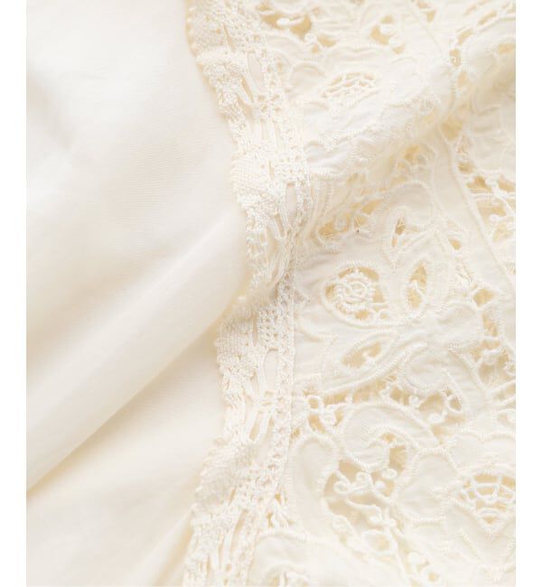 IENA LA BOUCLE「SEA NEW YORK/シー ニューヨーク LACE TOP AW25-123」|シャツ・ブラウス|