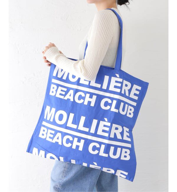 IENA「MOLLIERE BEACH CLUB/モリエール・ビーチ・クラブ SAC MOLLIERE BIG バッグ IL250824」|トートバッグ|