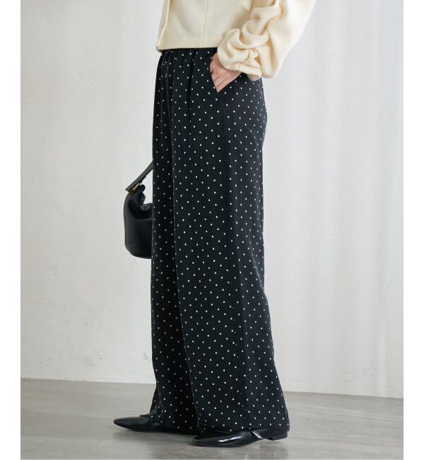 IENA「IPEKERフィブリルドットプリントパンツ」|その他|