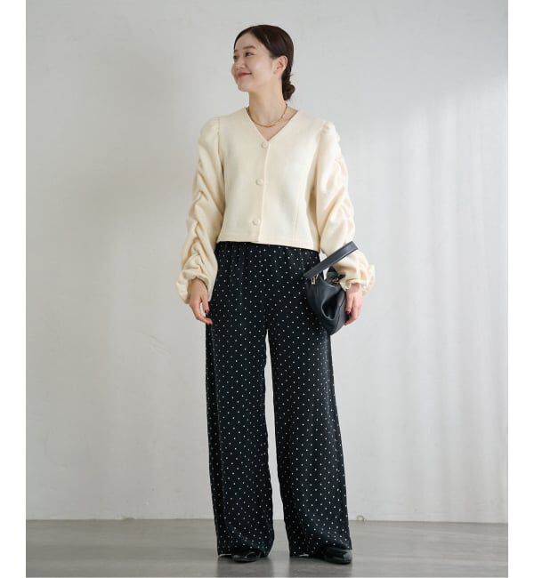 IENA「IPEKERフィブリルドットプリントパンツ」|その他|