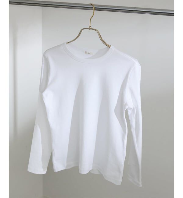 IENA「《予約》オーガニックフライスプルオーバー」|Tシャツ・カットソー|