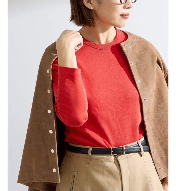 IENA「《予約》オーガニックフライスプルオーバー」|Tシャツ・カットソー|