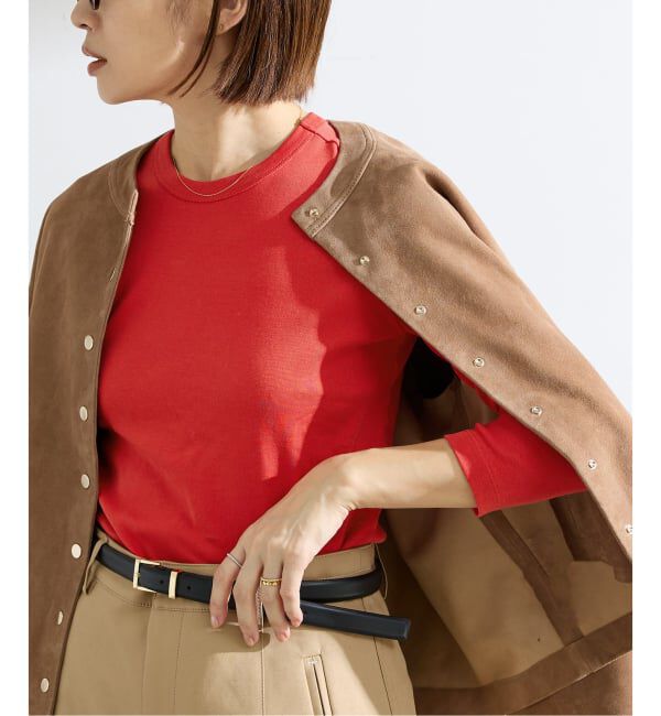 IENA「《予約》オーガニックフライスプルオーバー」|Tシャツ・カットソー|