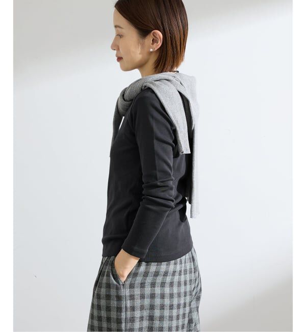 IENA「《予約》オーガニックフライスプルオーバー」|Tシャツ・カットソー|